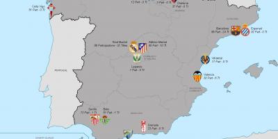 Mappa del real Madrid 