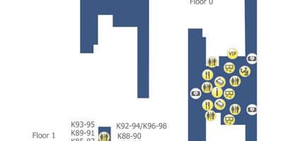 Barajas terminal 4 mappa